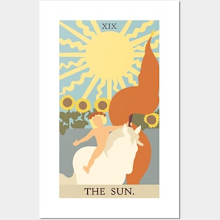 The Sun Tarot Card Posters and Art